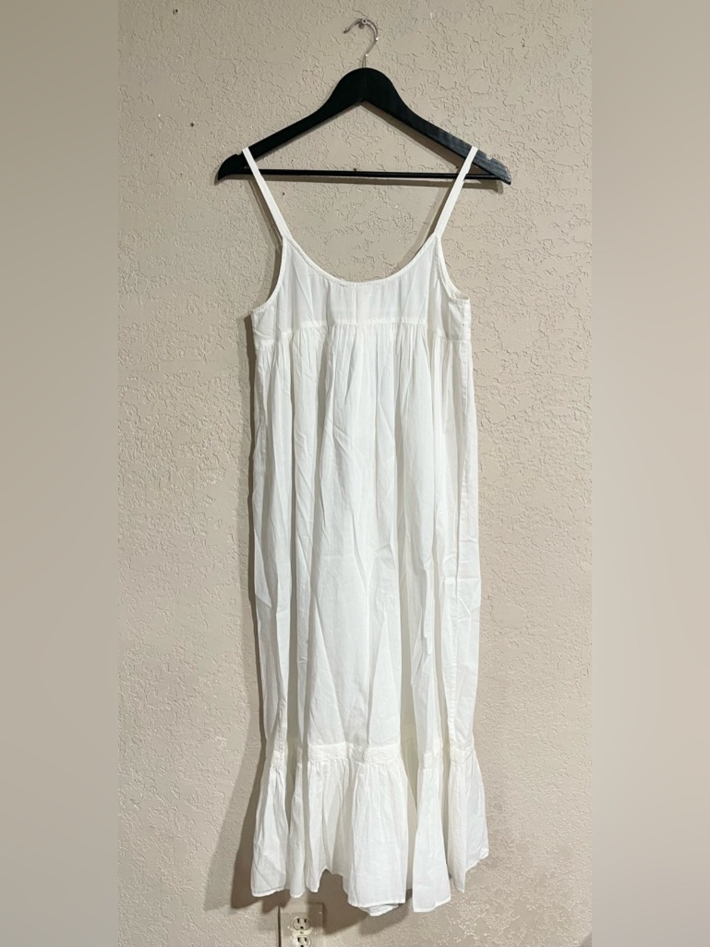 The GREAT | NWT! Eyelet Ruffle Cotton Dress - Picture 8 of 8
